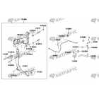 Педаль сцепления и шланг