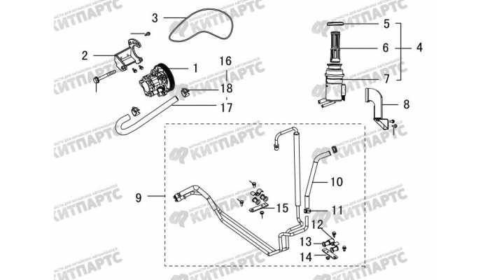 Система ГУР Great Wall DW Hower H3