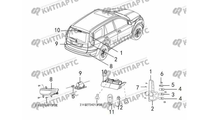 Фонари Great Wall Hover H3 New