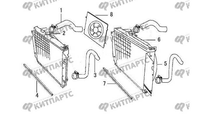 Радиатор охлаждения Great Wall Sailor